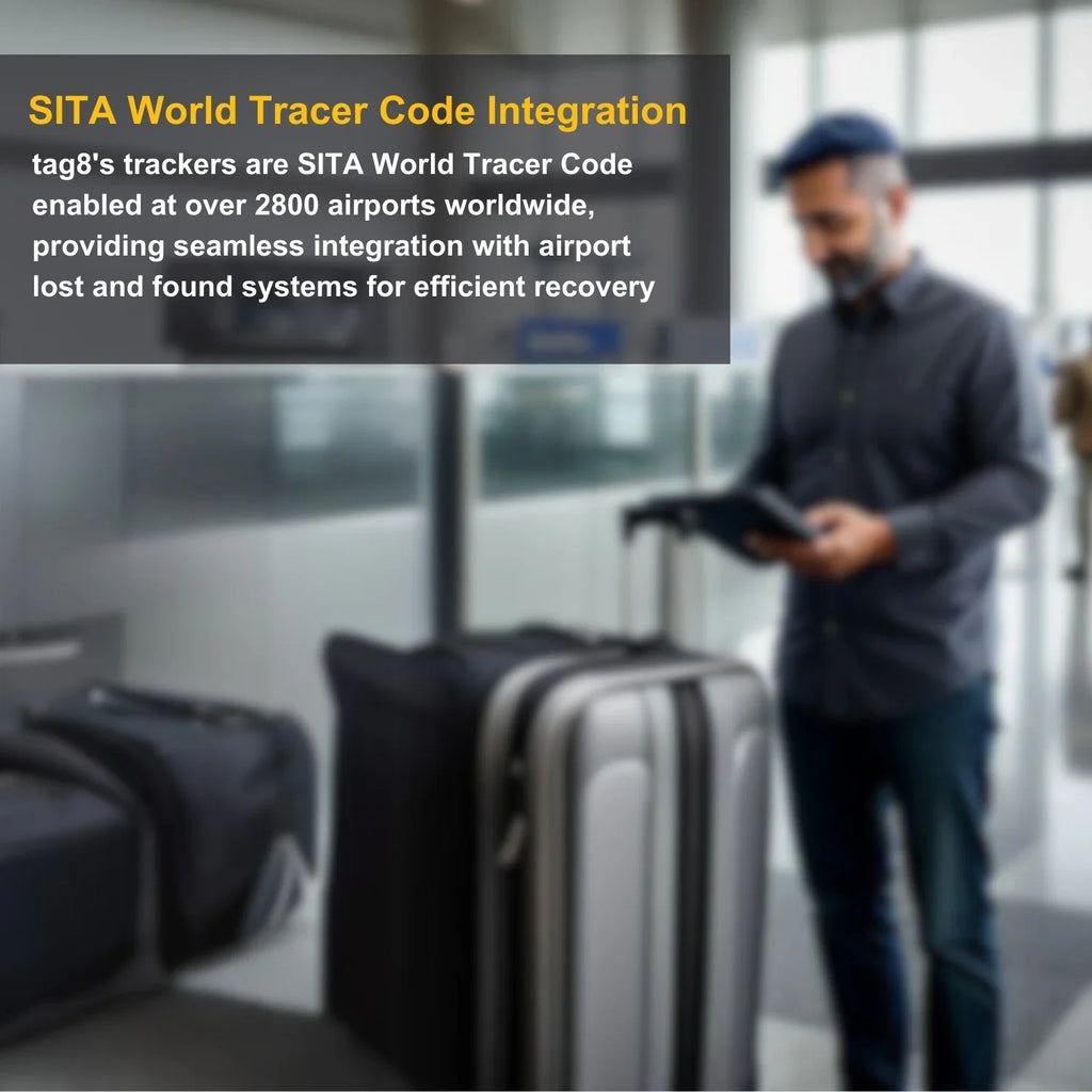 Smart Bag Security Tag - Austria Flag [Pack 2]